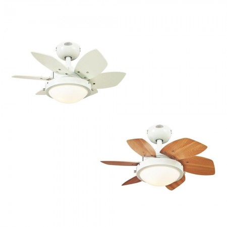 ... about Ceiling fan Quince white including Lighting from Westinghouse