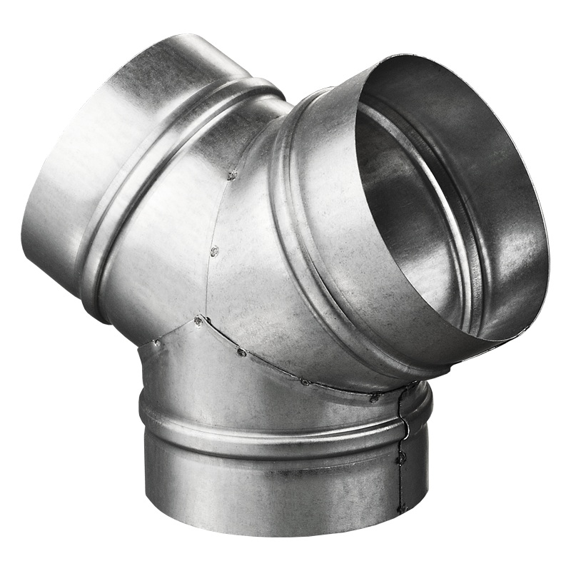 Easy Act Y-Stück 80/80/80 Mm – Verzinkter Rohrverbinder Für Lüftungssysteme, Klima & Abluft