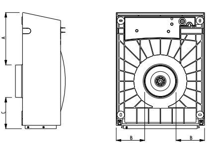 Außenwandventilator Rohrventilator CA 160 WE-D 660 m³/h Außenwandventilator Rohrventilator CA 160 WE-D 660 m³/h